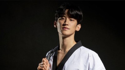 8 Potret Lee Dae Hoon, Atlet Taekwondo Ganteng Viral di Olimpiade Tokyo