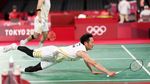 Aksi-aksi Ahsan/Hendra Lolos ke Semifinal Olimpiade