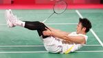 Aksi-aksi Ahsan/Hendra Lolos ke Semifinal Olimpiade