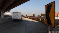 Kini, kendaraan dari arah Garut menuju Gerbang Tol (GT) Cileunyi bisa langsung naik ke Simpang Susun Cileunyi.
