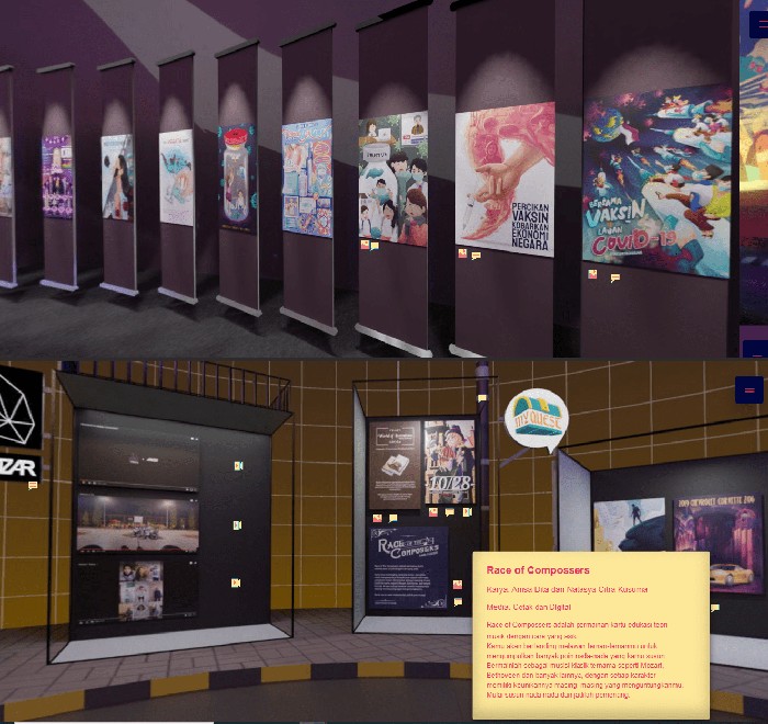 Pameran virtual adaptasi COVID-19 DKV ITS