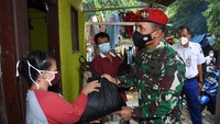 Komandan Jenderal Komando Pasukan Khusus (Danjen Kopassus), Mayjen TNI Mohamad Hasan mengatakan kegiatan bakti sosial berupa pemberian sembako ini rutin dilaksanakan oleh Kopassus, apalagi di masa pandemi, dengan tujuan untuk meringankan beban masyarakat. 