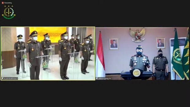Pelantikan pejabat eselon II Kejagung