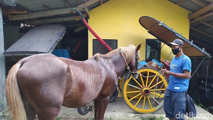 Pemilik andong di Magelang