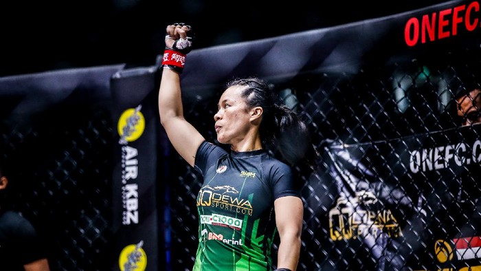 Priscilla Hertati Lumban Gaol siap naik ring lagi usai cuti hamil