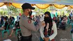 Ribuan Santri dan Warga Divaksin di Ciamis