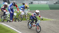 Menurutnya, sepeda Thrill Bicycle yang merupakan brand asal Gresik, Jawa Timur, sudah berkiprah di dunia internasional kurang lebih 7 tahun. Menurut Nita, Thrill Bicycle telah mengikuti kejuaraan dunia seperti BMX International Championship 2021, Asian Games 2018 dan Olimpiade Rio 2016. Ezra Shaw/Getty Images.