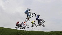 BMX sendiri telah melakukan debut Olimpiade di Olimpiade Beijing 2008. Sejak itu, BMX telah menjadi bagian dari program Olimpiade. Francois Nel/Getty Images