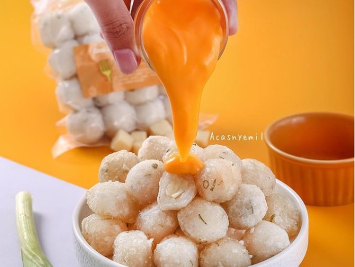 Cimol premium Yummy! Cimol Kekinian Aneka Rasa Bisa Pesan di 5 Tempat Ini