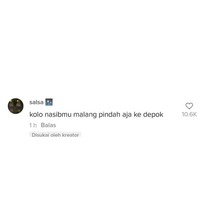 Kalau begini ceritanya bisa-bisa warga Depok jadi langsung bertambah pesat nih. Terus kalau sudah pindah ke Depok, berarti nasibnya udah nggak Malang lagi ya? Foto: Instagram/@skrensyot
