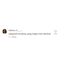 Betul sekali, asal jangan sampai jadi istirahat selamanya aja ya.. Kalau gitu kan repot jadinya. Foto: Instagram/@skrensyot