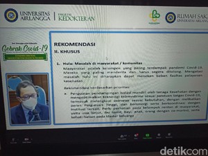 Ini Rekomendasi Unair untuk Tangani COVID-19