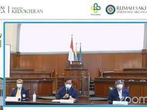56 Gubes FK Unair Aktif dan Pensiun Rumuskan Rekomendasi Penanganan COVID-19
