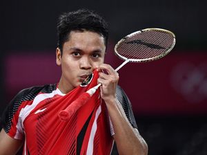 3 Pola Makan Anthony Ginting yang Lolos ke Perempat Final Olimpiade Tokyo 2021