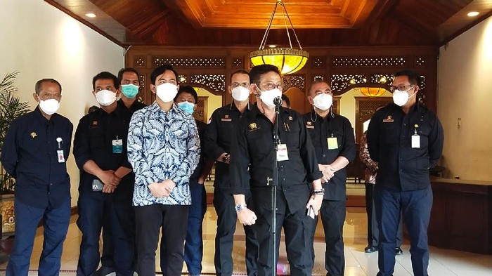 Mentan Syahrul Yasin Limpo bertemu Wali Kota Solo Gibran Rakabuming Raka