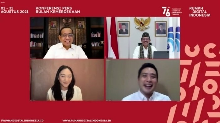 Pemerintah Launching Bulan Kemerdekaan dan Rumah Digital Indonesia (Foto: Istimewa)
