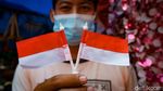 Penjual Bendera Musiman Mulai Marak Jelang Agustusan