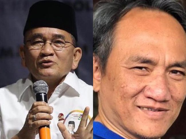 Ruhut Sitompul dan Andi Arief