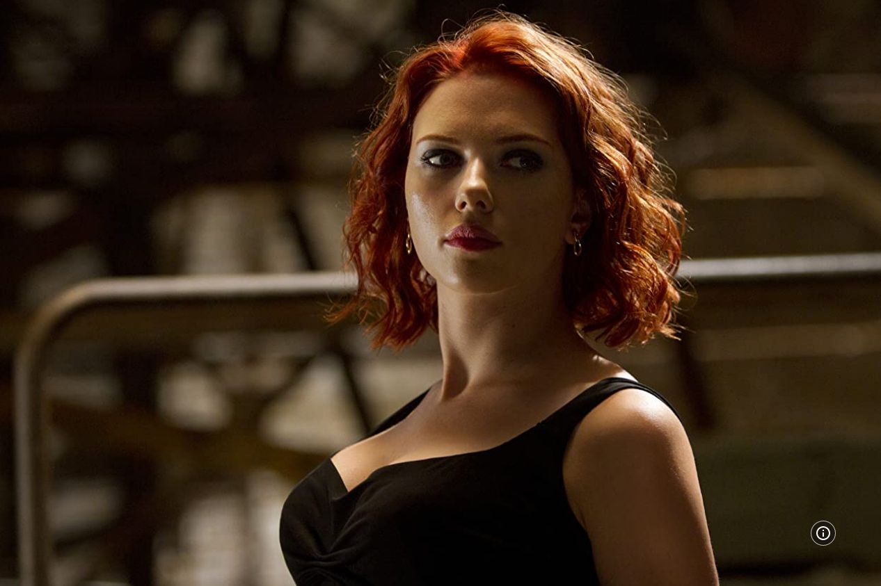Penampilan Scarlett Johansson sebagai Black Widow.