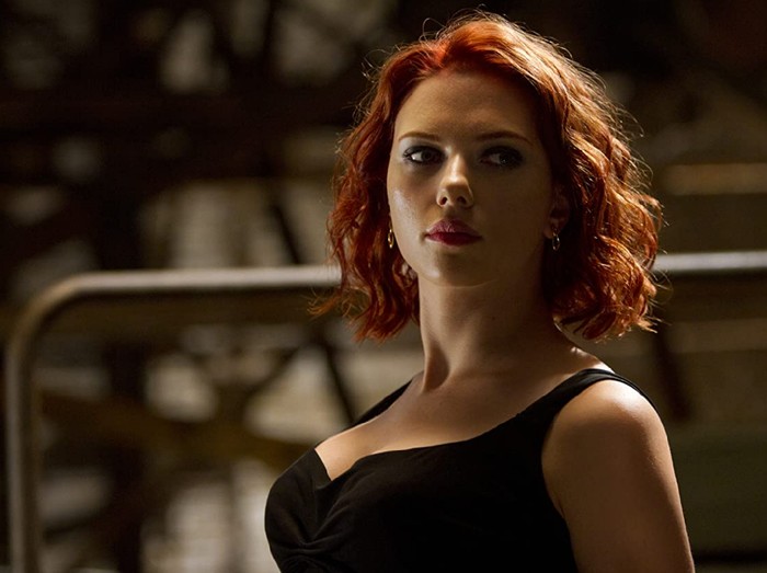 Scarlett Johansson Penampilan Scarlett Johansson sebagai Black Widow.