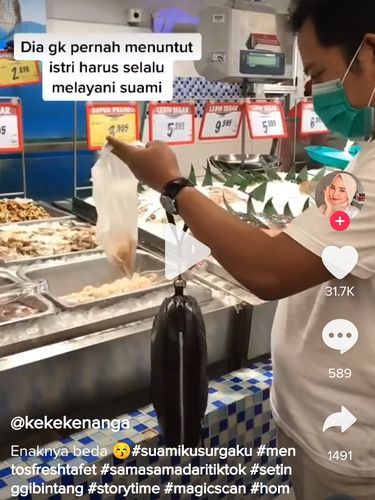 So Sweet! 5 Aksi Suami Idaman Bawa Makanan Buat Istri Ini Bikin Baper