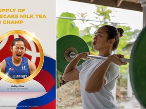 Sumbang Medali Emas Pertama Filipina, Hidilyn Diaz Dapat Makanan Gratis Seumur Hidup