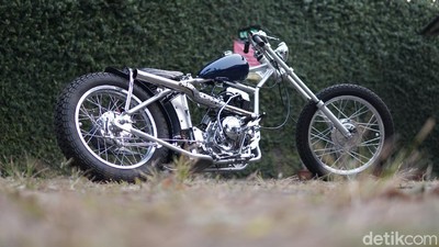 Motor Bekas Harga Rp 1 Jutaan Bisa Disulap Jadi Ganteng Begini