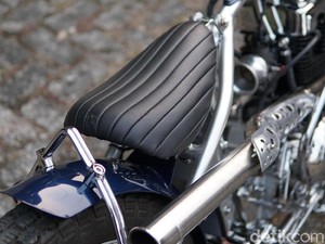 Sangar! Suzuki Thunder Bekas Harga Rp 1 Jutaan Disulap Jadi Chopper