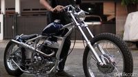 thunder 125 custom chopper