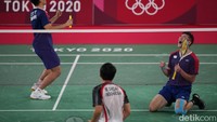 Akhirnya, pasangan Taiwan mampu menutup laga dengan skor 21-10.