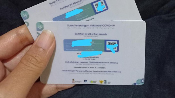 Waspada Pelaku Pemalsuan Sertifikat Vaksin, Sudah Ada yang Dibekuk!