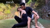 Dua tahun lalu, momen mesrta Adhisty Zara dan Niko Al Hakim juga pernah membuat heboh. Foto: dok. Tangkapan layar Instagram @cintakitkat