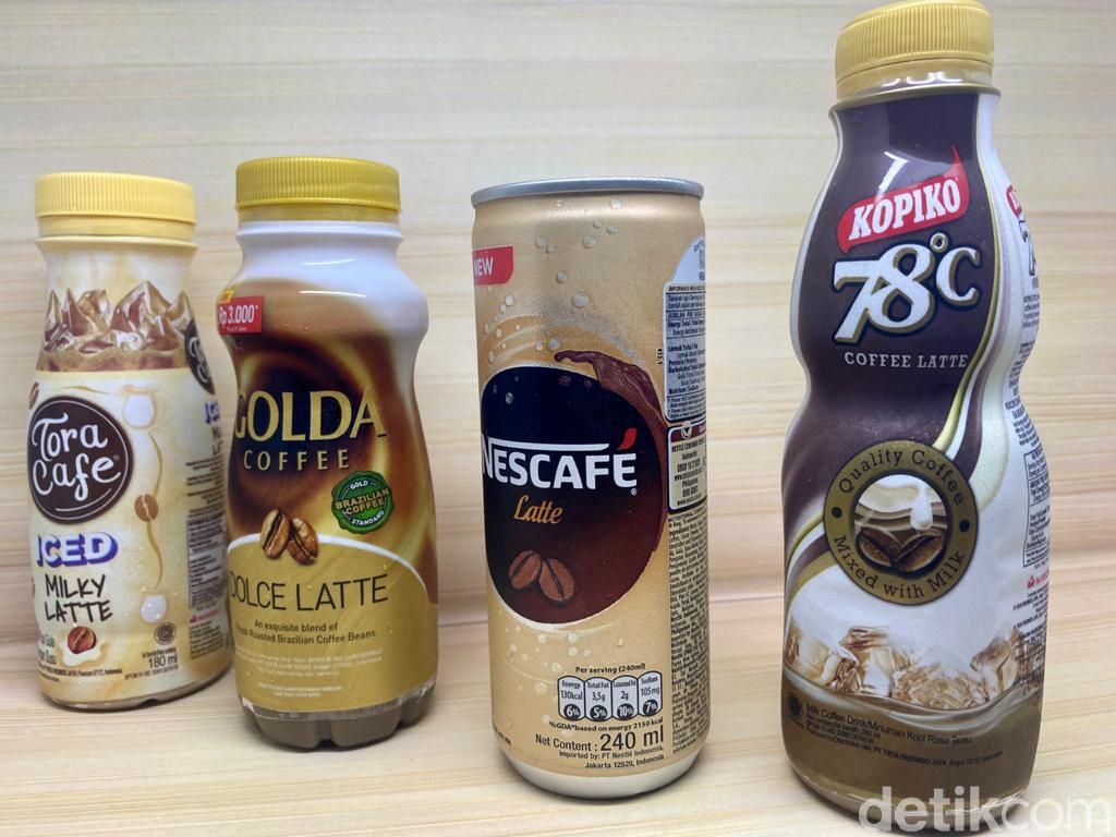Adu Rasa 4 Kopi Latte Kemasan, Mana Paling Mantul?