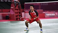 Usai menaklukkan Antonsen, Anthony Ginting akan menghadapi pemenang Chen Long melawan Chou Tien-chen di babak semifinal.