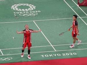 Ke Final Olimpade 2020, Greysia: Kondisi Lapangan Memihak Kami
