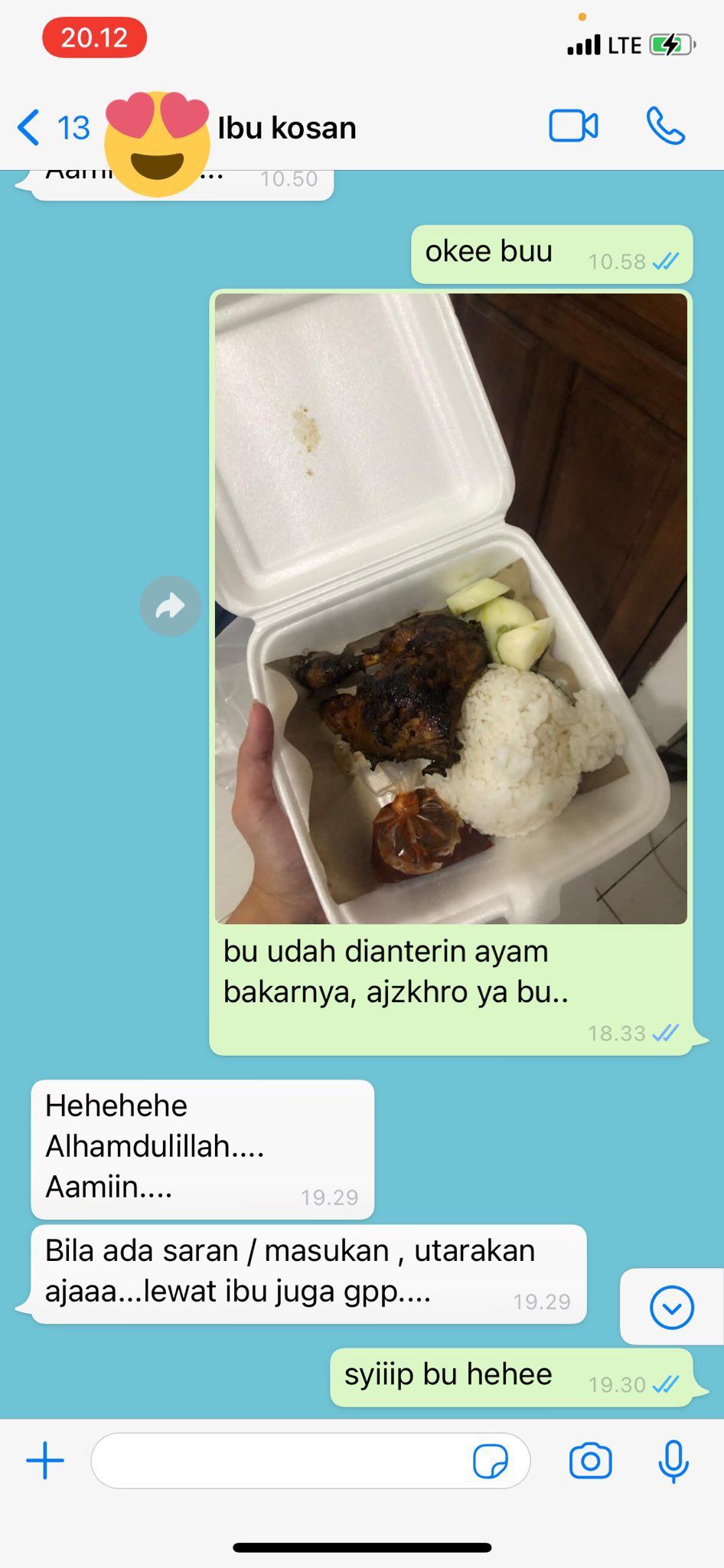 Ibu Kost Sering Kirim Makanan, Netizen Ini Sedih Saat Harus Pindah Kost
