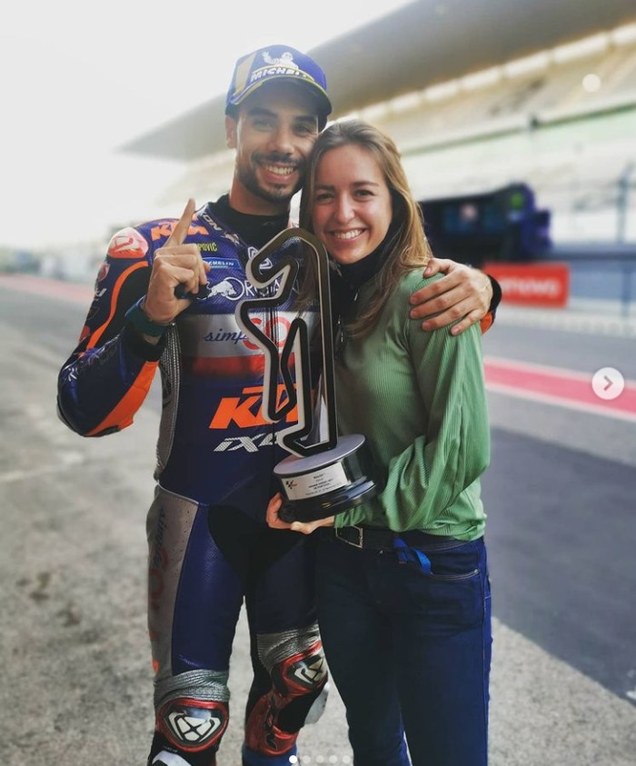 Miguel Oliveira dan Istrinya Andreia Pimenta