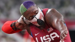 Keren! Atlet Ini Pakai Masker Unik untuk Intimidasi Lawan di Olimpiade