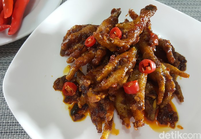 Resep Ceker Pedas Manis Resep Ceker Pedas Manis