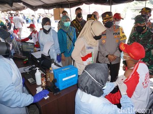 Pemkab Mojokerto Kehabisan Vaksin, Padahal Vaksinasi Baru 17,8 Persen