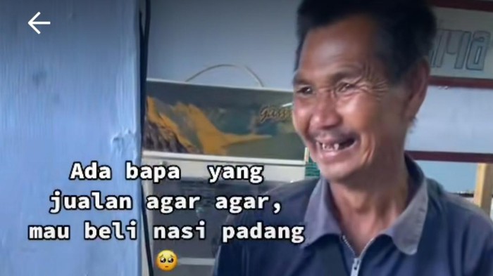 Viral Pria Garut Berbekal Rp 5.000 Ingin Nasi Padang