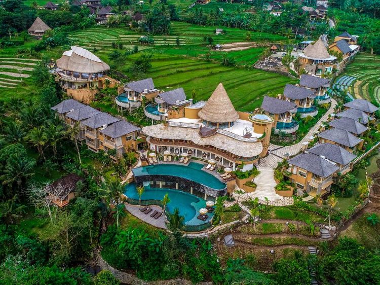 Foto Wapa di Ume Sidemen Bali, Hotel Tercantik ke-6 Sedunia