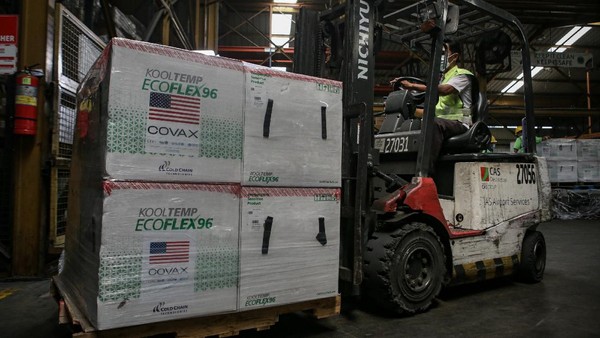3,5 Juta Vaksin Moderna dari AS Mendarat di Indonesia