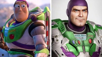 Buzz Lightyear. Foto: Instagram/Hossein Diba