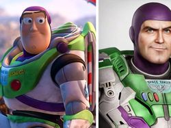 Seniman Bkin Karakter Kartun Disney Bak Manusia Sungguhan