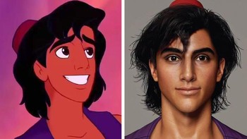 Aladdin. Foto: Instagram/Hossein Diba