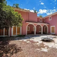 Meskipun ditumbuhi rumput hijau dan pohon-pohon, rumah tampak gersang, karena hanya dirawat seadanya. Tampak dahan dan ranting kering berjatuhan tak dibersihkan dan beberapa tanaman rambat ‘menghiasi’ dinding rumah. Foto: Dok. Realtor