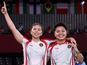 Greysia/Apriyani Lanjutkan Tradisi Emas Bulutangkis di Olimpiade Tokyo