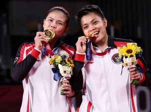 Greysia/Apriyani Raih Emas, Indonesia Naik Peringkat di Klasemen Medali