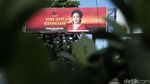 Baliho Puan Maharani Mejeng di Kota Bandung